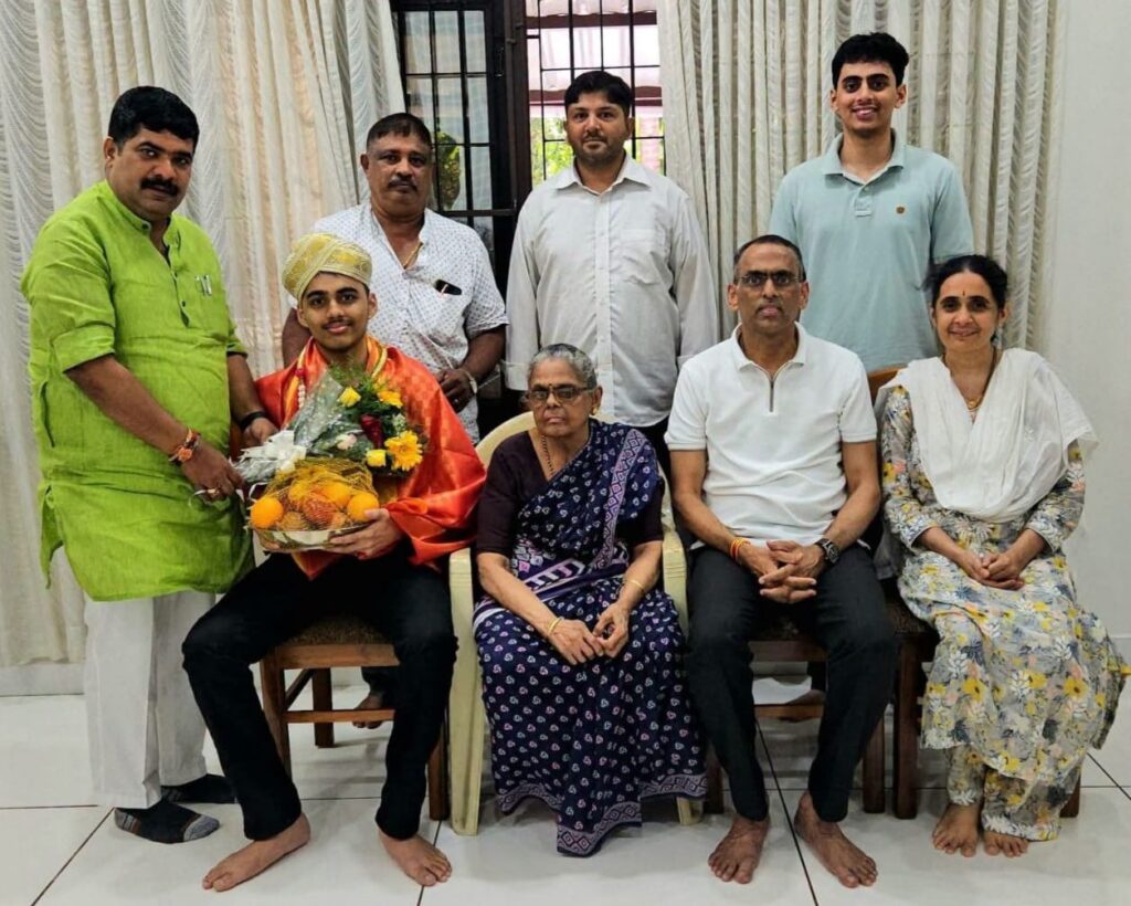 ಜೆಇಇ ಅಡ್ವಾನ್ಸ್ನಲ್ಲಿ ರಾಷ್ಟ್ರ ಮಟ್ಟದ ಸಾಧನೆ: ವಿದ್ಯಾರ್ಥಿ ಬಿ. ವಿಶ್ರುತ್ ಕೃಷ್ಣ ಆರ್. ಭಟ್ಗೆ ಶಾಸಕ ವೇದವ್ಯಾಸ ಕಾಮತ್ ಅಭಿನಂದನೆ