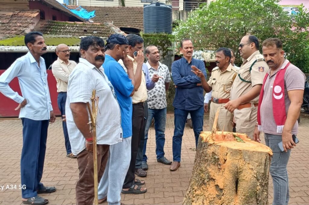 ಸಂತೆಕಟ್ಟೆಯಲ್ಲಿ 50 ವರ್ಷ ಹಳೆಯ ಬೃಹತ್ ಮರ ಕಡಿತ ಪರಿಸರದ ಮೇಲಿನ ಕ್ರೌರ್ಯ; ತಪ್ಪಿತಸ್ಥರ ವಿರುದ್ಧ ಕಠಿಣ ಕಾನೂನು ಕ್ರಮ ಕೈಗೊಳ್ಳಿ: ತುಳುನಾಡ ರಕ್ಷಣಾ ವೇದಿಕೆ ಜಿಲ್ಲಾಧ್ಯಕ್ಷ ಫ್ರಾಂಕಿ ಡಿಸೋಜ ಕೊಳಲಗಿರಿ