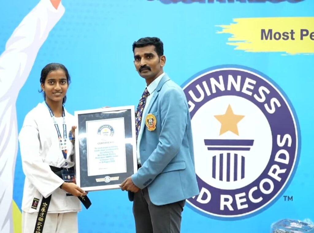 ಪುತ್ತೂರಿನ ಸಾನ್ವಿತಾ ಎಂ. ರೈ ಗಿನ್ನೆಸ್ ವಿಶ್ವ ದಾಖಲೆಗೆ ಸೇರ್ಪಡೆ